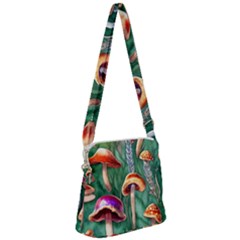 Witch s Woods Zipper Messenger Bag