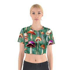 Witch s Woods Cotton Crop Top by GardenOfOphir