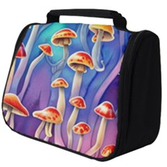 Tiny Toadstools Full Print Travel Pouch (big) by GardenOfOphir