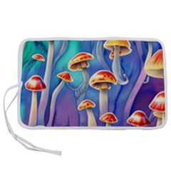 Tiny Toadstools Pen Storage Case (s) by GardenOfOphir