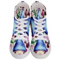 Tiny Mushroom Forest Scene Women s Hi-Top Skate Sneakers View1