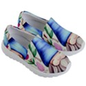 Tiny Mushroom Forest Scene Kids Lightweight Slip Ons View3