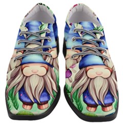 Tiny Mushroom Forest Scene Women Heeled Oxford Shoes by GardenOfOphir