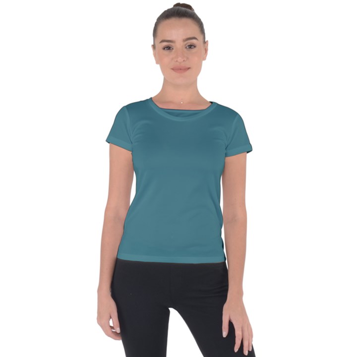 Ming Green	 - 	Short Sleeve Sports Top