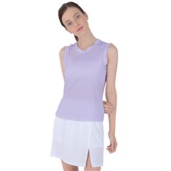 Languid Lavender Purple	 - 	sleeveless Sports Top by ColorfulSportsWear