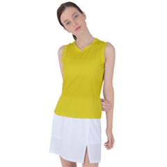 Corn Yellow	 - 	sleeveless Sports Top by ColorfulSportsWear