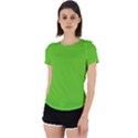 Jasmine Green	 - 	Back Cut Out Sport Tee View1