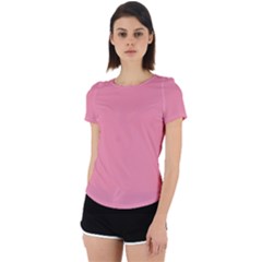 Berry Ice	 - 	back Cut Out Sport Tee by ColorfulSportsWear