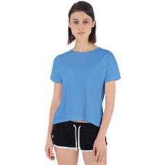 Carolina Blue	 - 	open Back Sport Tee by ColorfulSportsWear