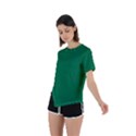 Dartmouth Green	 - 	Asymmetrical Short Sleeve Sports Tee View2