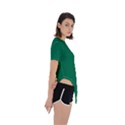 Dartmouth Green	 - 	Asymmetrical Short Sleeve Sports Tee View3