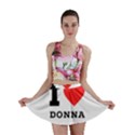 i love donna Mini Skirt View1