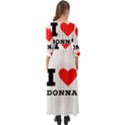 i love donna Button Up Boho Maxi Dress View2