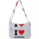 i love donna Zip Up Shoulder Bag View3