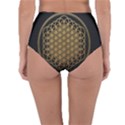 Horizon Sempiternal Bring Abstract Pattern Reversible High-Waist Bikini Bottoms View4