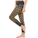 Horizon Sempiternal Bring Abstract Pattern Lightweight Velour Classic Yoga Leggings View3