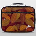 Watercolor Leaves Leaf Orange Full Print Lunch Bag View1