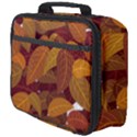 Watercolor Leaves Leaf Orange Full Print Lunch Bag View4