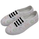 Cats And Food Doodle Seamless Pattern Men s Classic Low Top Sneakers View2