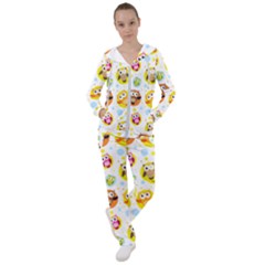 Owl Bird Cartoon Women s Tracksuit by Jancukart