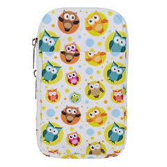 Owl Bird Cartoon Waist Pouch (small)