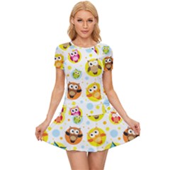 Owl Bird Cartoon Women s Sports Wear Set by Jancukart