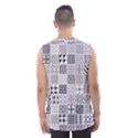 Black And White Geometric Patterns Men s Basketball Tank Top View2