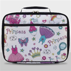 Princess Element Background Material Full Print Lunch Bag