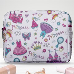 Princess Element Background Material Make Up Pouch (large)