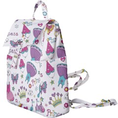 Princess Element Background Material Buckle Everyday Backpack