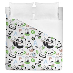 Giant Panda Bear Pattern Duvet Cover (queen Size)