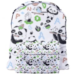 Giant Panda Bear Pattern Giant Full Print Backpack