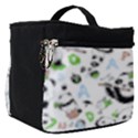 Giant Panda Bear Pattern Make Up Travel Bag (Small) View1