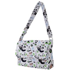 Giant Panda Bear Pattern Full Print Messenger Bag (s)