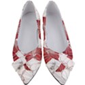 Red Hibiscus Flowers Art Women s Bow Heels View1