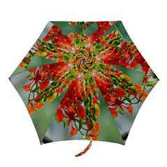 Gathering Sping Flowers  Mini Folding Umbrellas by artworkshop