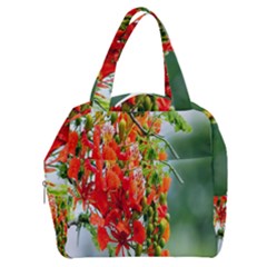 Gathering Sping Flowers  Boxy Hand Bag by artworkshop