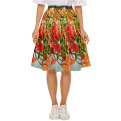 Gathering Sping Flowers  Classic Short Skirt by artworkshop