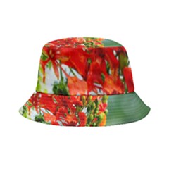 Gathering Sping Flowers  Inside Out Bucket Hat by artworkshop