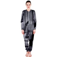 Acoustic Guitar Onepiece Jumpsuit (ladies) by artworkshop