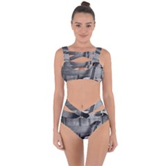 Acoustic Guitar Bandaged Up Bikini Set 