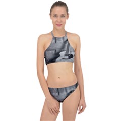 Acoustic Guitar Racer Front Bikini Set