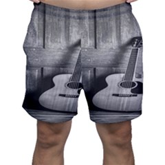 Acoustic Guitar Men s Shorts