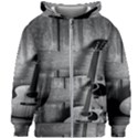 Acoustic Guitar Kids  Zipper Hoodie Without Drawstring View1