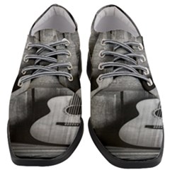 Acoustic Guitar Women Heeled Oxford Shoes