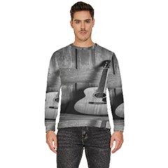 Acoustic Guitar Men s Fleece Sweatshirt by artworkshop