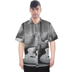 Acoustic Guitar Men s Hawaii Shirt