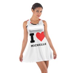 I Love Michelle Cotton Racerback Dress by ilovewhateva