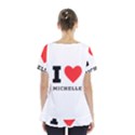 I love michelle Skirt Hem Sports Top View2