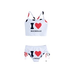 I Love Michelle Girls  Tankini Swimsuit by ilovewhateva